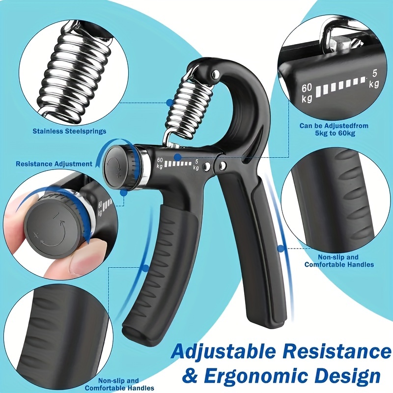 Adjustable Hand Grip Strength Trainer Improve Hand - Temu