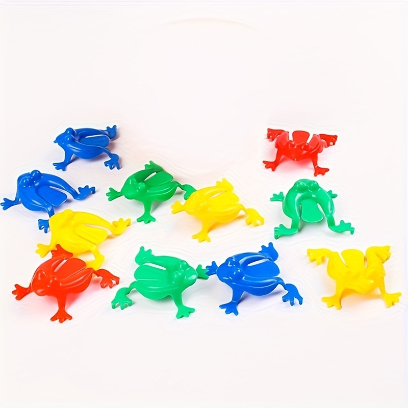 Jumping Frog Toys Mini Transparent Plastic Finger Action - Temu Canada