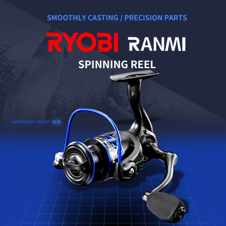 * RANMI EASTING 2000-4000 Series Stainless Steel Fishing Reel, 5.2:1 Gear  Ratio Metal Spinning Reel, Fishing Tackle For Saltwater Or Freshwater