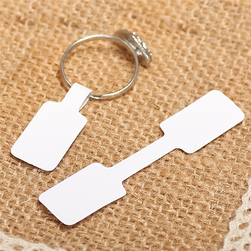 Blank Paper Price Tags Stickers For Craft Necklace Ring - Temu