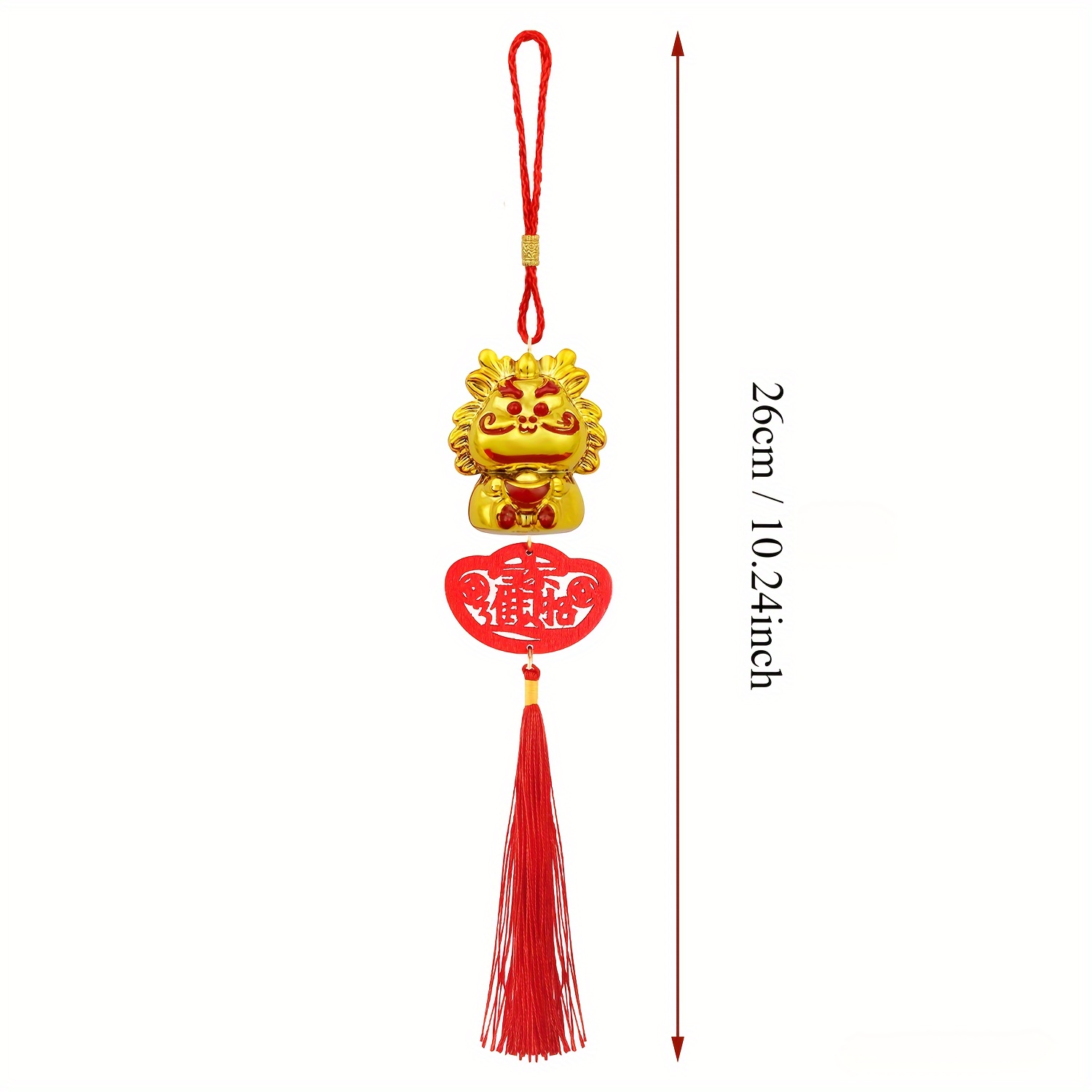 Xugoox Lot de 22 décorations à suspendre pour le Nouvel An chinois 2023 - Nœud  chinois porte