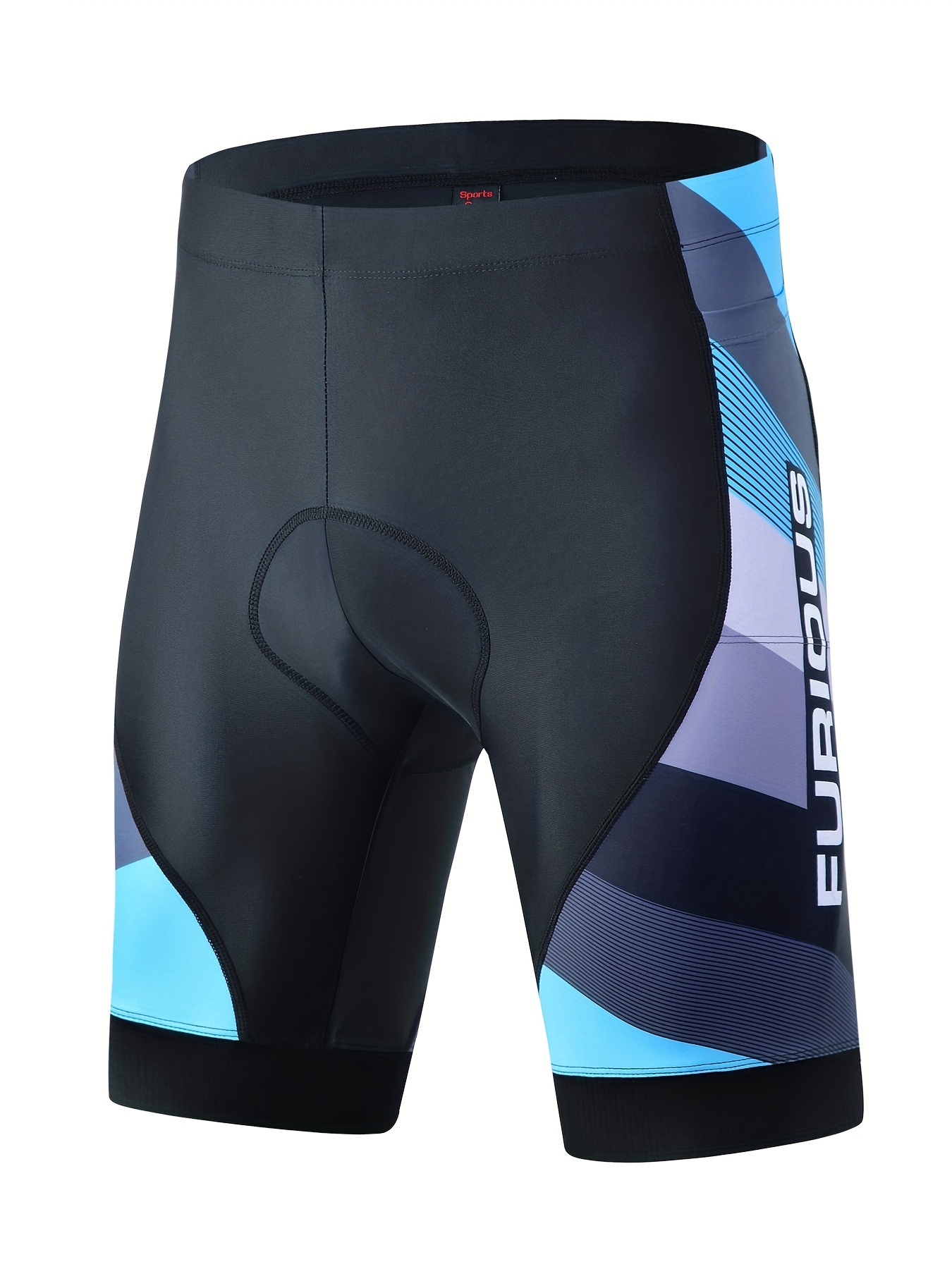  Mens Padded Bike Shorts Cycling Tights 3D Padding Bicycle  Accessories Road Biking MTB Pockets UPF 50+ Black/Grey Size M