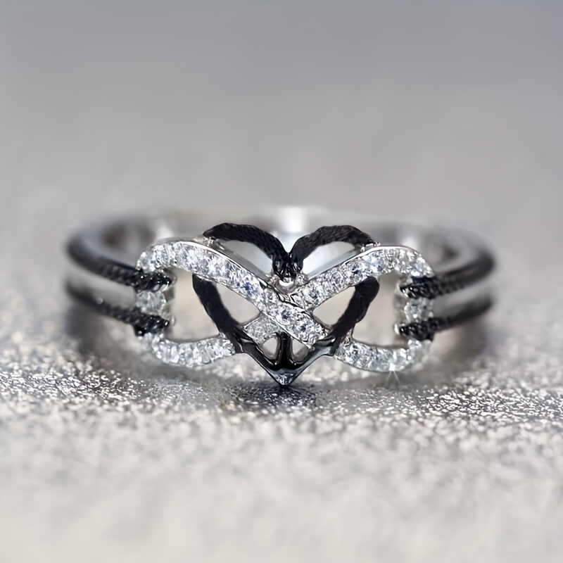 

Heart Ring For Women, Rhinestones, Ladies Fashion Accessories