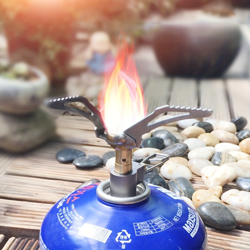 portable mini 1-burner outdoor camping gas