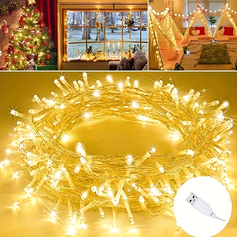 LED-Lichterkette Weihnachtsbaum Party Beleuchtung Weihnachts