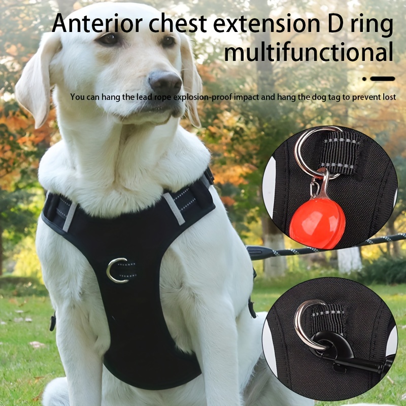 1pc dog chest strap vest style dog harness for leash walking dog supplies details 2