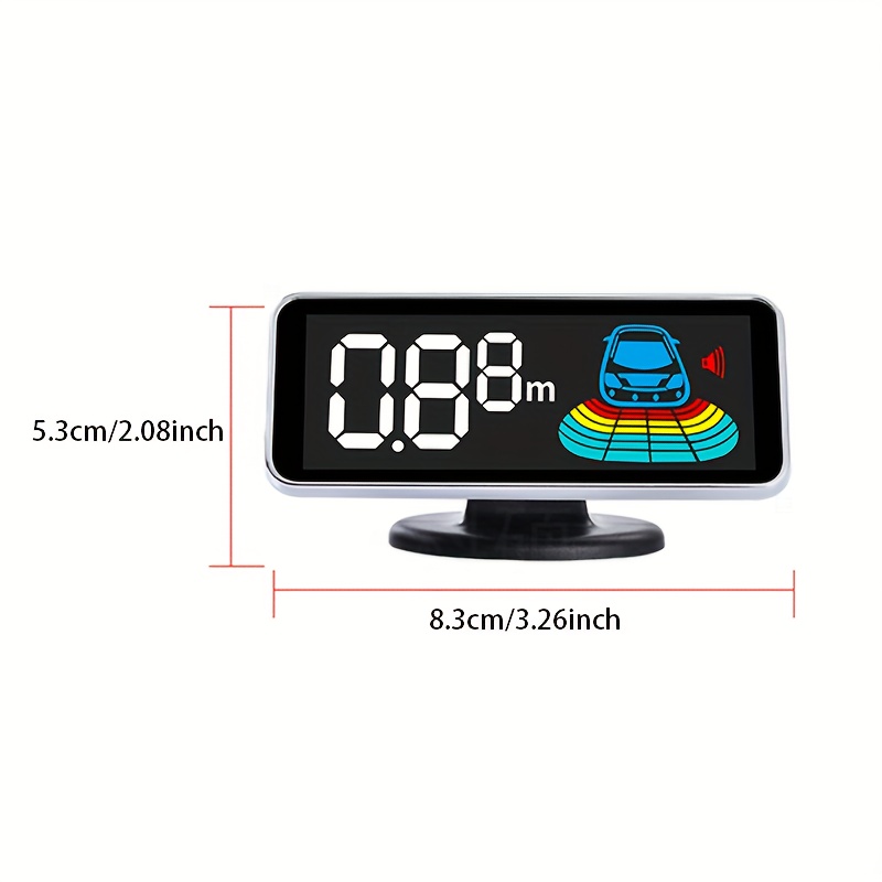 Parktronic – Système De 8 Capteurs De Stationnement Pour Voiture