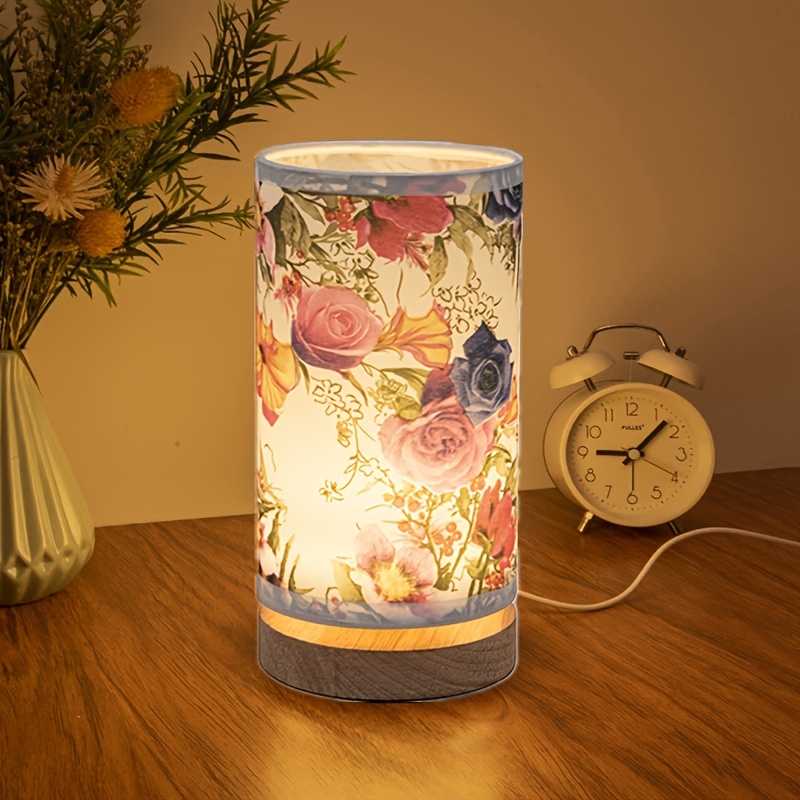 Bedside Table Lamp Bedroom Creative Warm Romantic Night - Temu