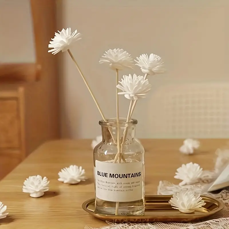 5 Sets Aromatherapie Getrocknete Blumen + Rattan Flüchtige - Temu Austria