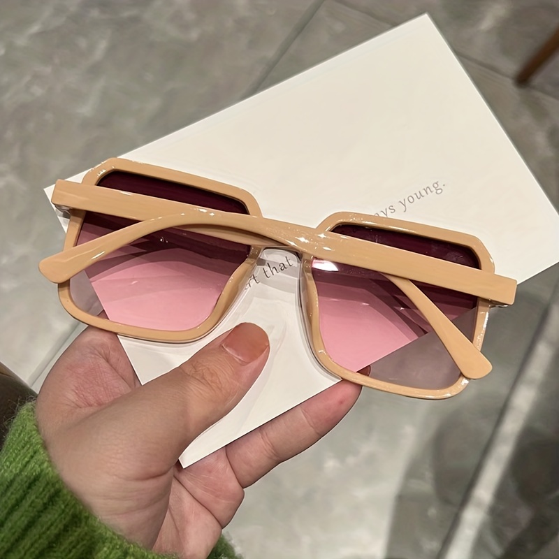 New Millionaire Sunglasses Fashion Men Trendy Big Square