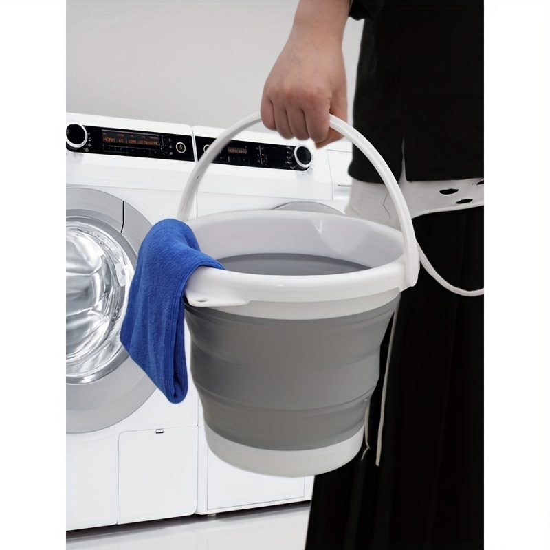 3L Collapsible Bucket Portable Folding Water Bucket Car Washing