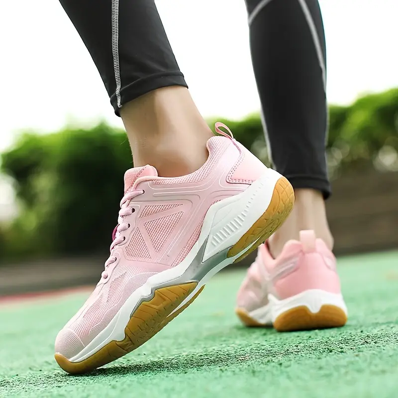 Women's Stylish Breathable Shockproof Tennis Sports Shoes - Temu