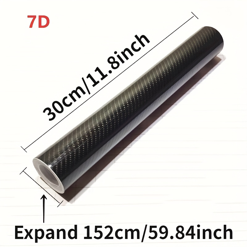 7d kohlefaser aufkleber Wasserdicht Glänzend Vinyl Rolle - Temu