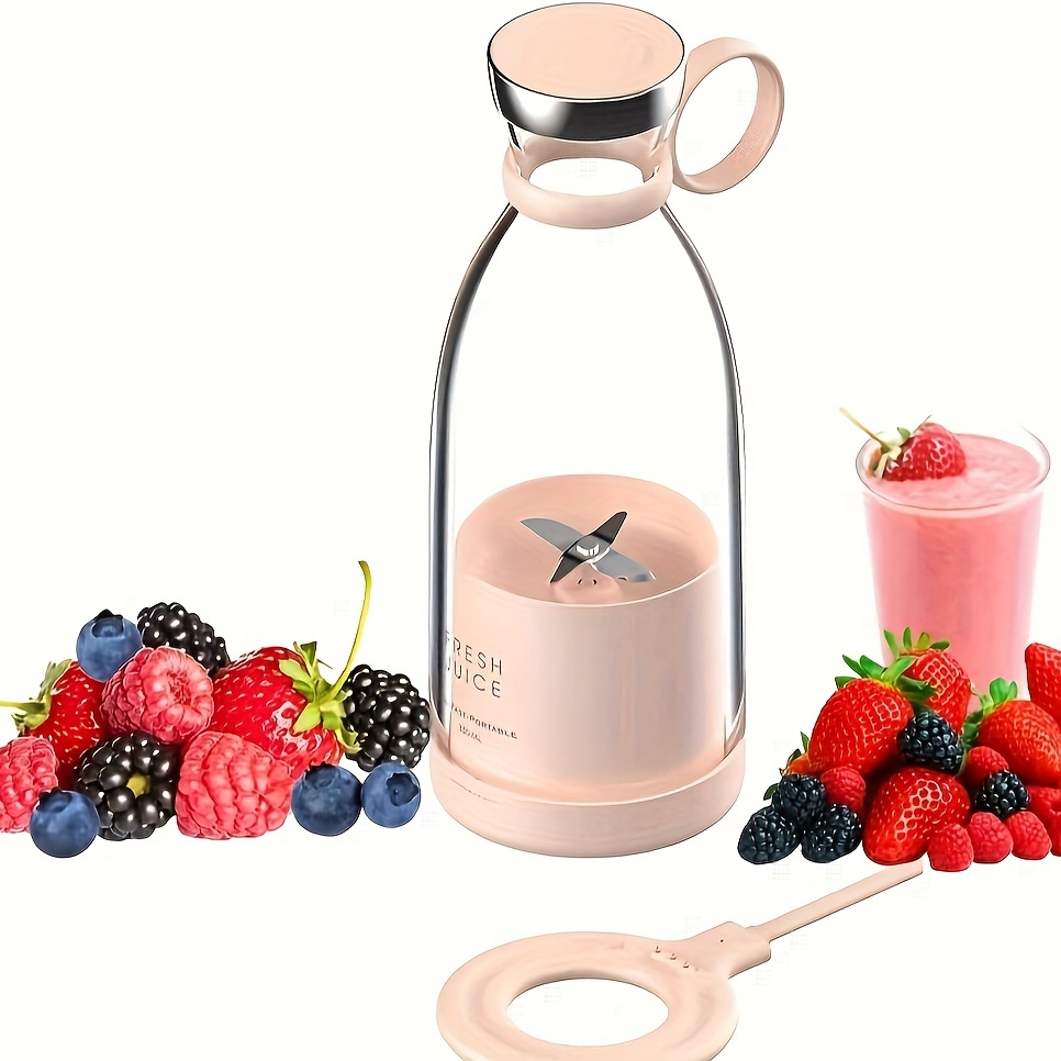 1pc Portable Electric Juicer Mini Cyclone Juice Cup Multi