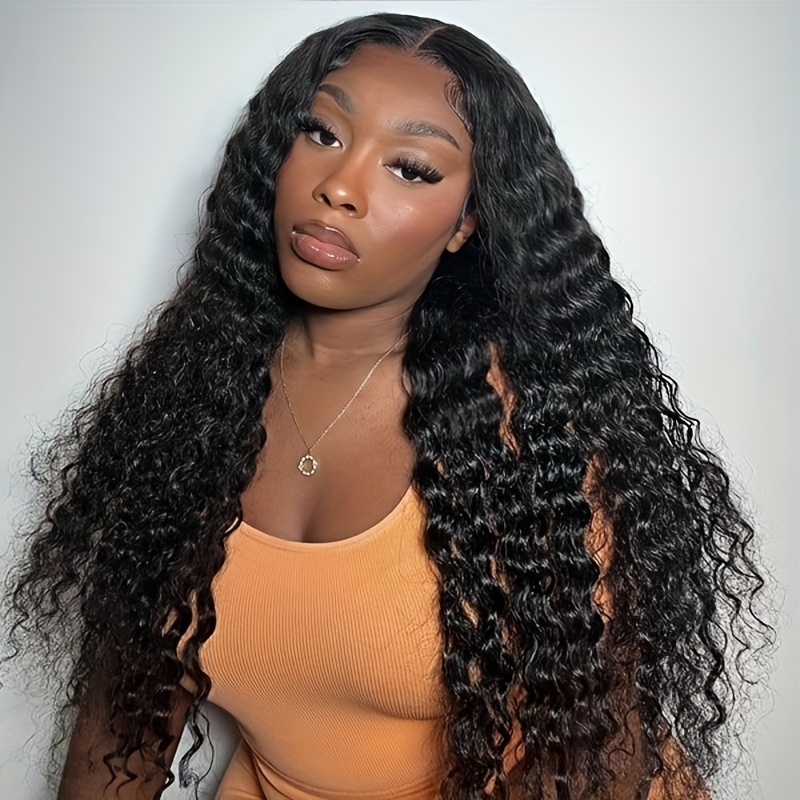 13x4 Lace Frontal Wig 4×4 Brazilian Body Wave Wig 180% Density Transparent  Lace Front Human Hair Wigs for Women 14-32 Inch Human Lace Wig