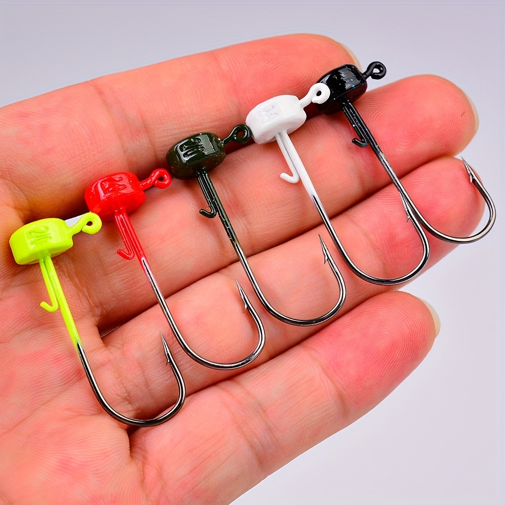 6 Colors Bionic Egg Hooks Heavy Weighted Head Beads Trout - Temu Canada
