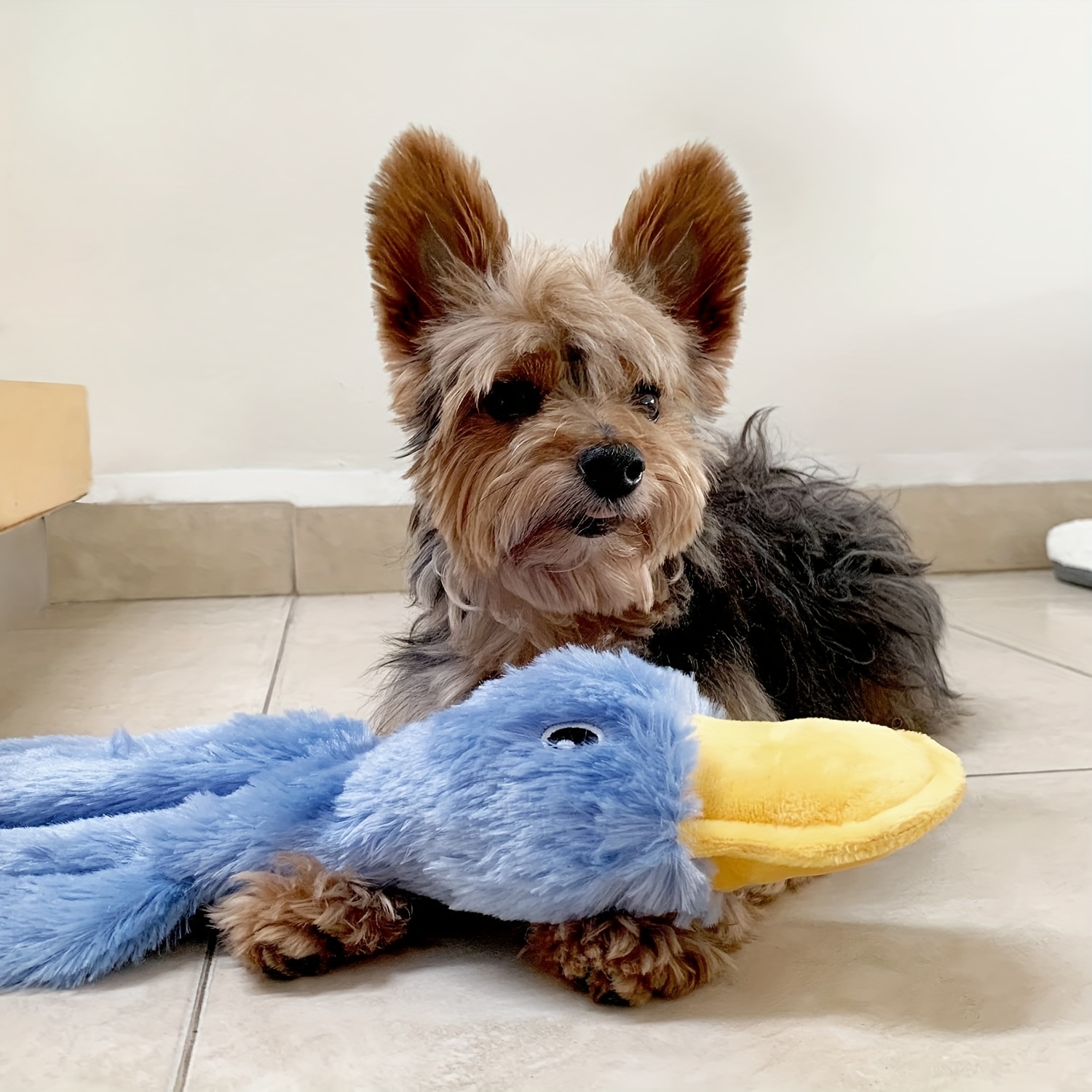 Indestructible duck dog store toy