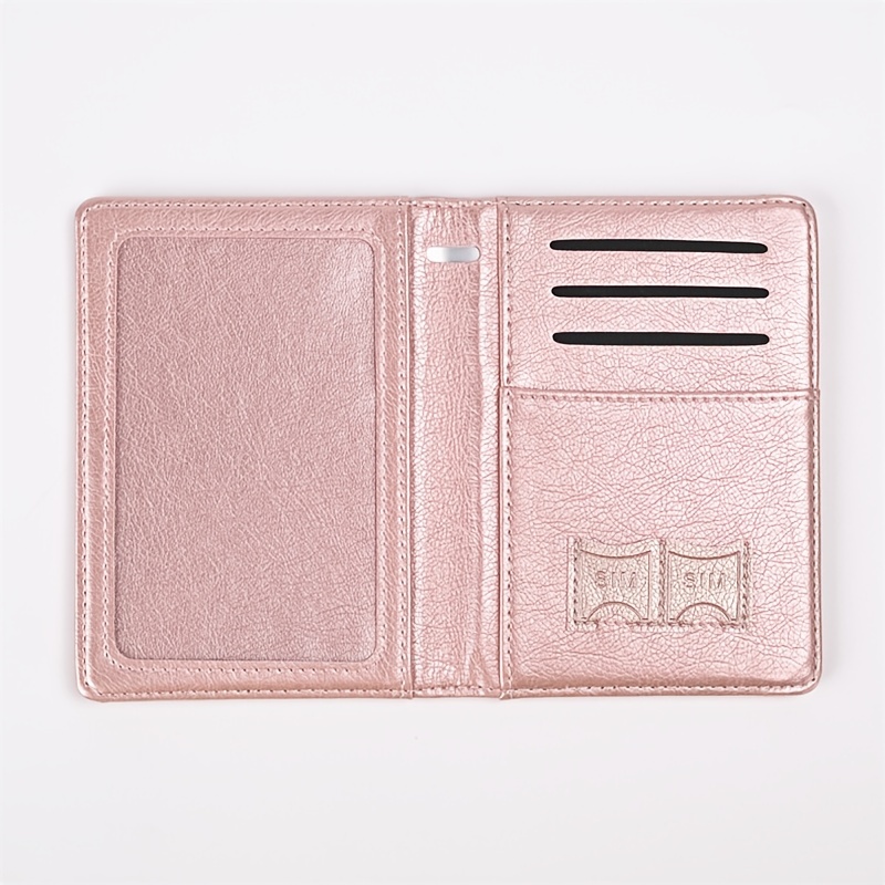 Travel Passport Holder US Passport Protector PU Leather Document Holder
