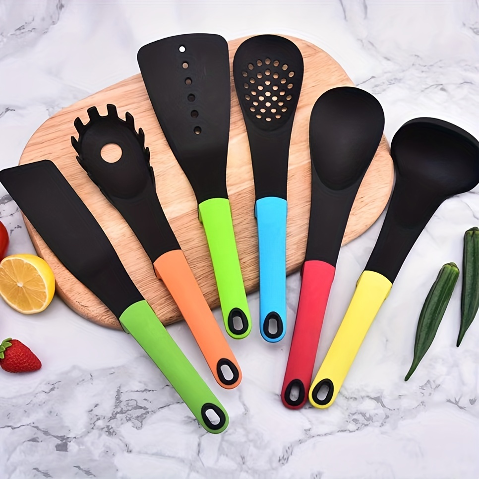 Cooking Utensil Set Kitchen Shovel Spoon Tool Plastic Nylon - Temu