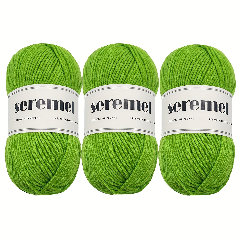 3pcs Yarn Crocheting Knitting Crochet Knitting Yarn 4 Layer Acrylic Yarn  Crochet Hand Knitting Yarn 3 Pack 144g Suitable Beginners - Arts, Crafts &  Sewing - Temu