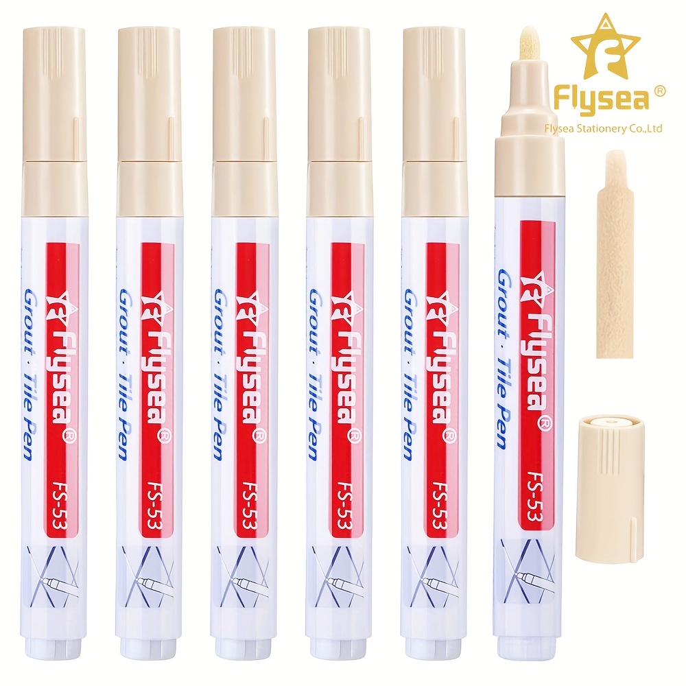 Stylo de Restauration de Coulis, 5PCS Stylo de Carrelage Étanche