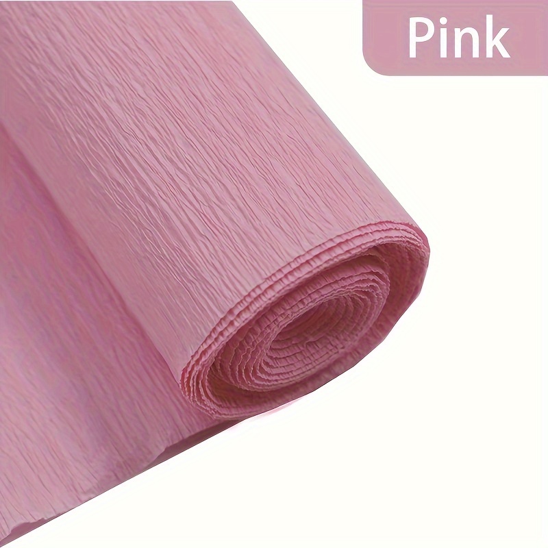 17 Colors 250x50cm Colored Crepe Paper Roll Origami Crinkled Crepe Paper  Craft DIY Flowers Decoration Gift