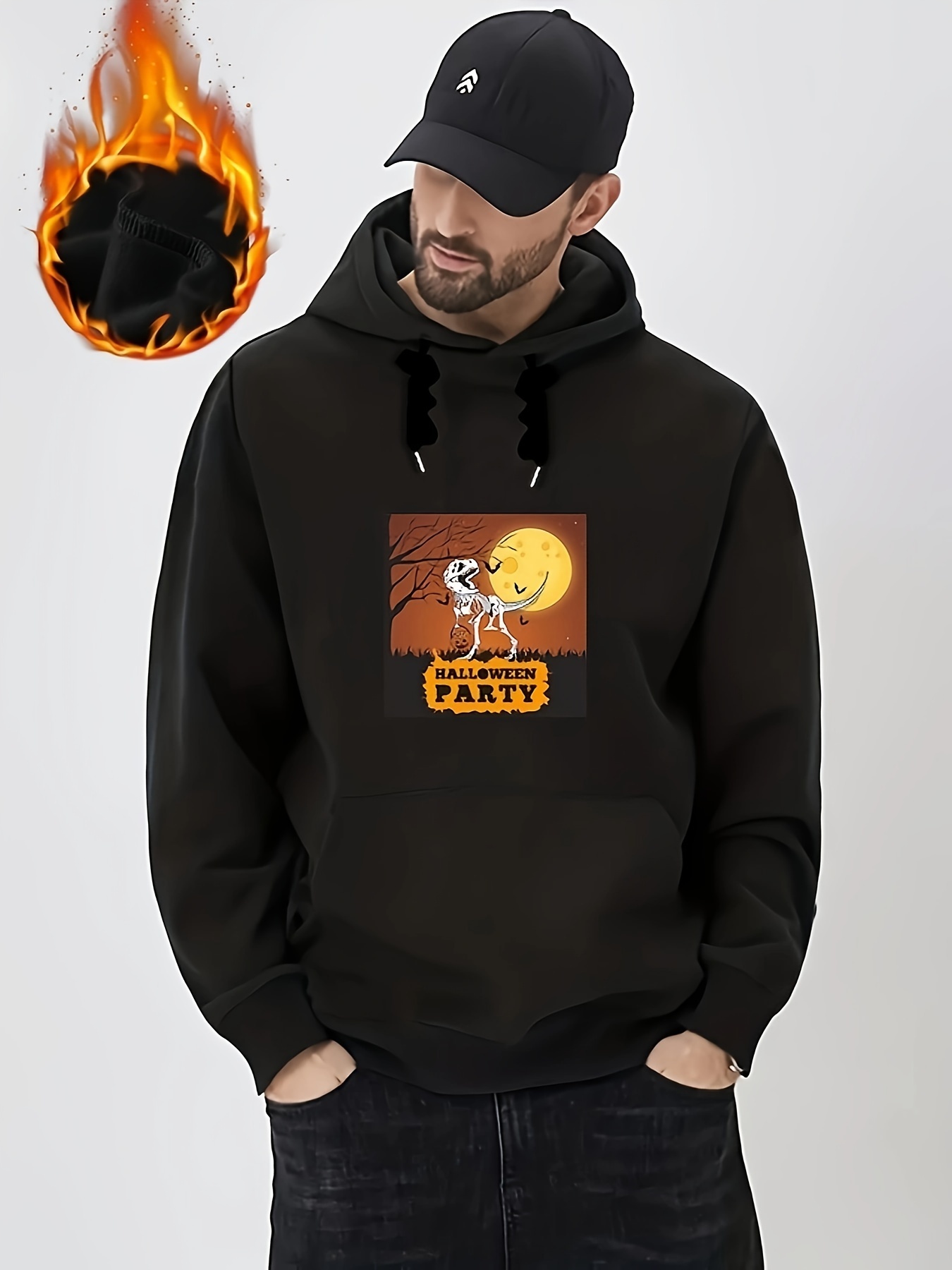 halloween hoodies men graphic hoodie kangaroo - Temu Australia