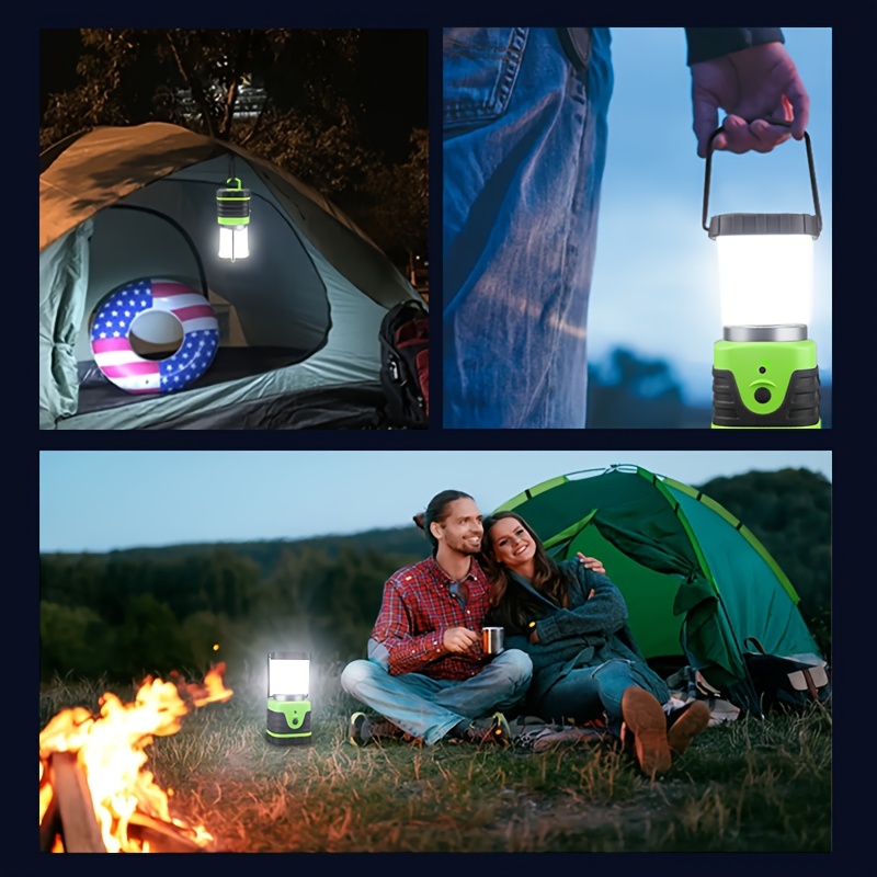 LE 1000LM Battery Powered LED Camping Lantern, Waterproof Tent Light with 4  Light Modes, Camping Essentials, Portable Lantern Flashlight for Camping,  Hurricane, Emergency, Hiking, Power Outages