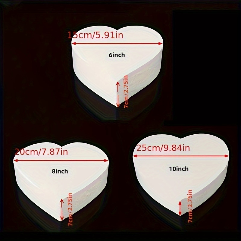 Heart Stencils (Pack of 8) Craft Supplies