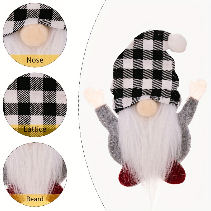 3pcs Gnomos Porta Cubiertos Bolsillos Cubiertos Navidad - Temu Chile