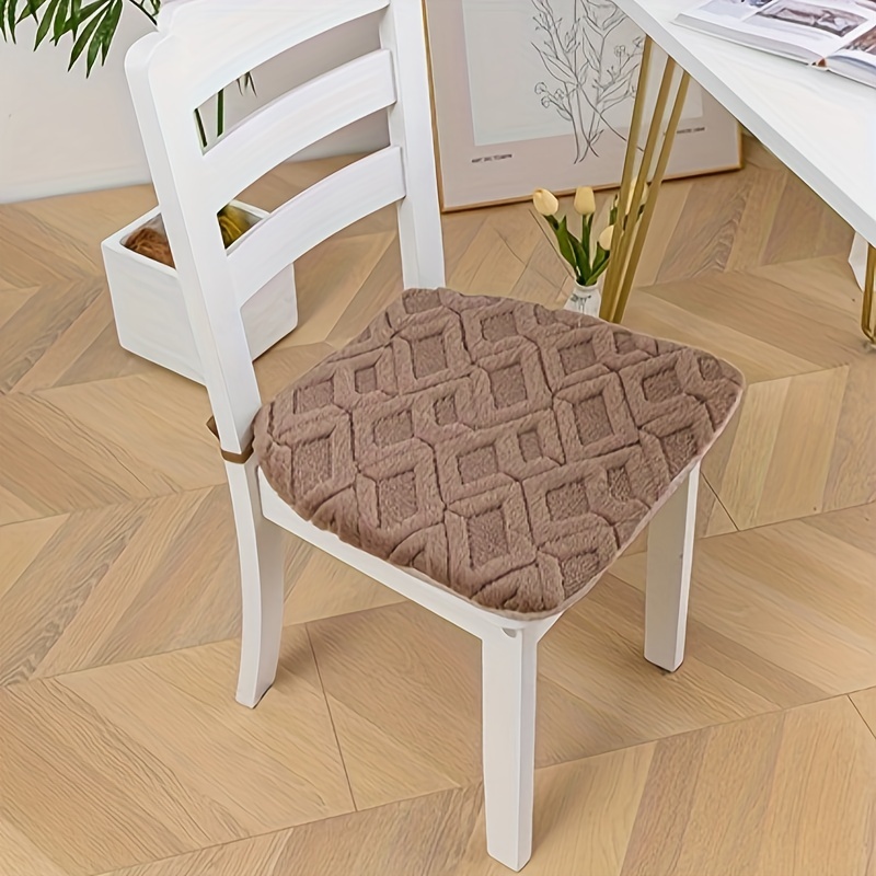 Chair Cushion With Ties For Dining Chairs Memory Foam Non - Temu