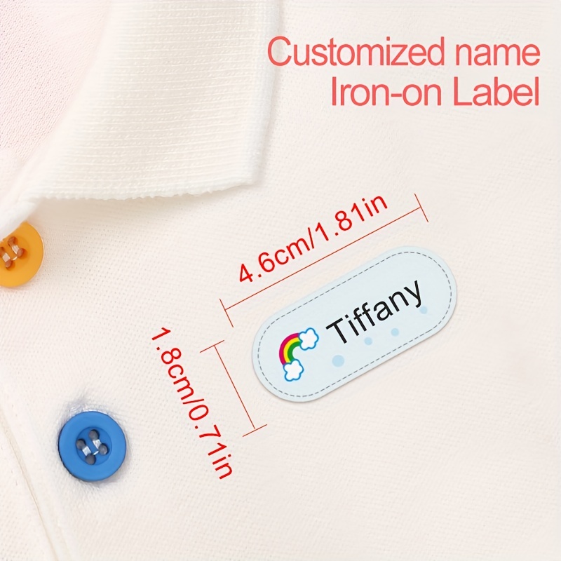 Iron On Name Tags  Iron On Labels For Clothes