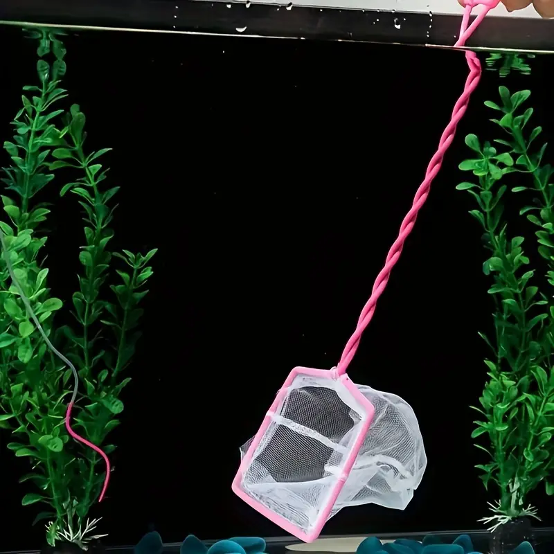 Square Shape Fish Tank Cleaning Net Fine Mesh Removes - Temu Canada
