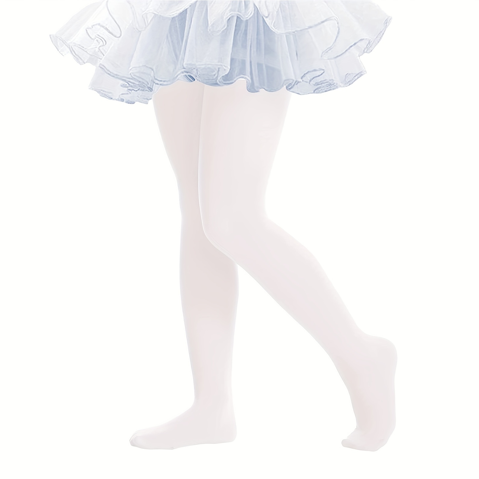 Girl's Soft Dancing Tights Ballet Footed Tights Dancing - Temu