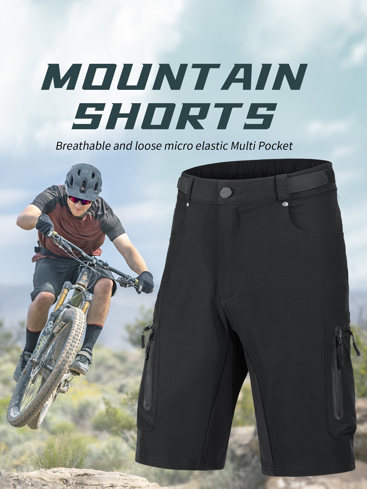 Mountain Bike Shorts - Temu Canada