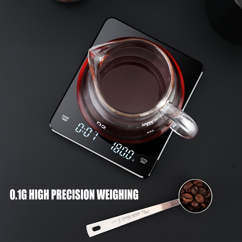 1pc 3kg-0.1g Stainless Steel Kitchen Scale Multifunctional