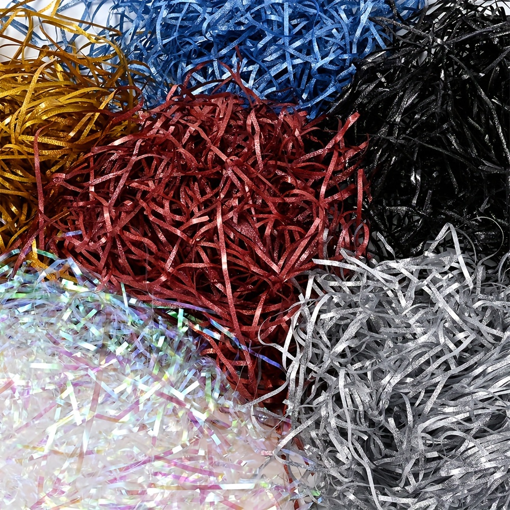 100g Color DIY Paper Shredded Crinkle Paper Raffia Confetti Paper