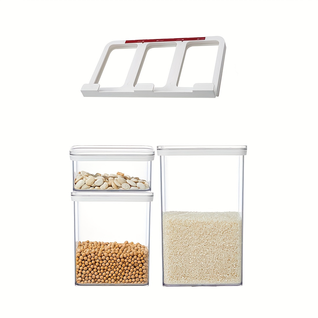 Hanging Sealed Food Storage Container  Kitchen Cabinet Organizer Containers  - Food - Aliexpress