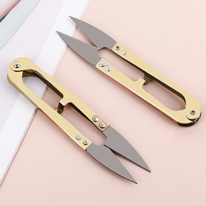 Stainless Steel Yarn Shears Cutting Sewing Accessories Scissors Cutter  Cross Stitch Embroidery Thread Clippers TC-805