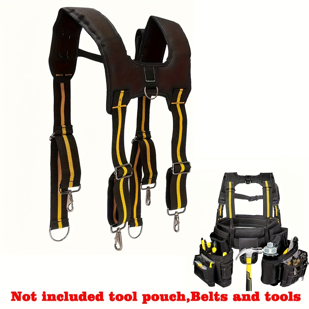 Tactical Suspenders Harness Adjustable Tool Belt Suspenders With Key Holder  - Jewelry & Accessories - Temu
