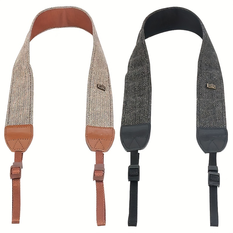 Leather Neck Shoulder Strap, Cotton Neck Shoulder Strap