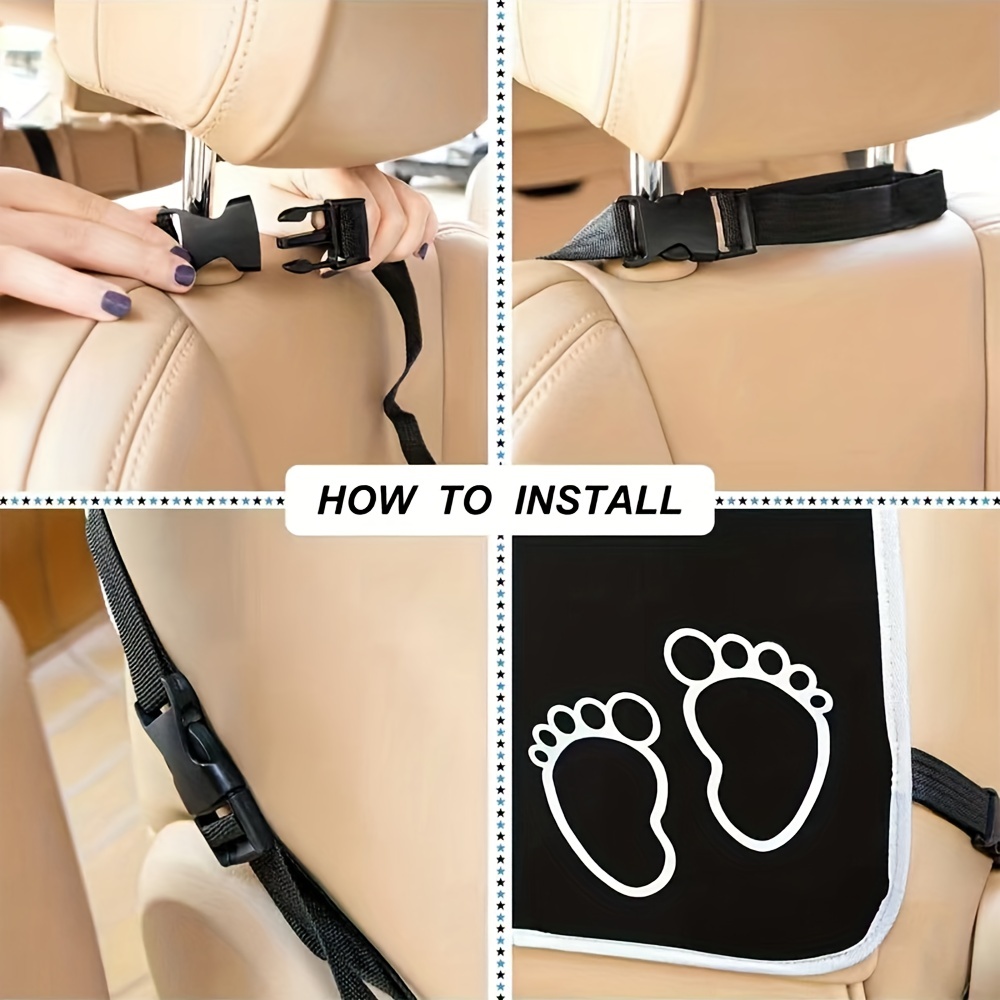 Rücksitzschutz Autositzbezug – Hochwertige Auto-kickmatte
