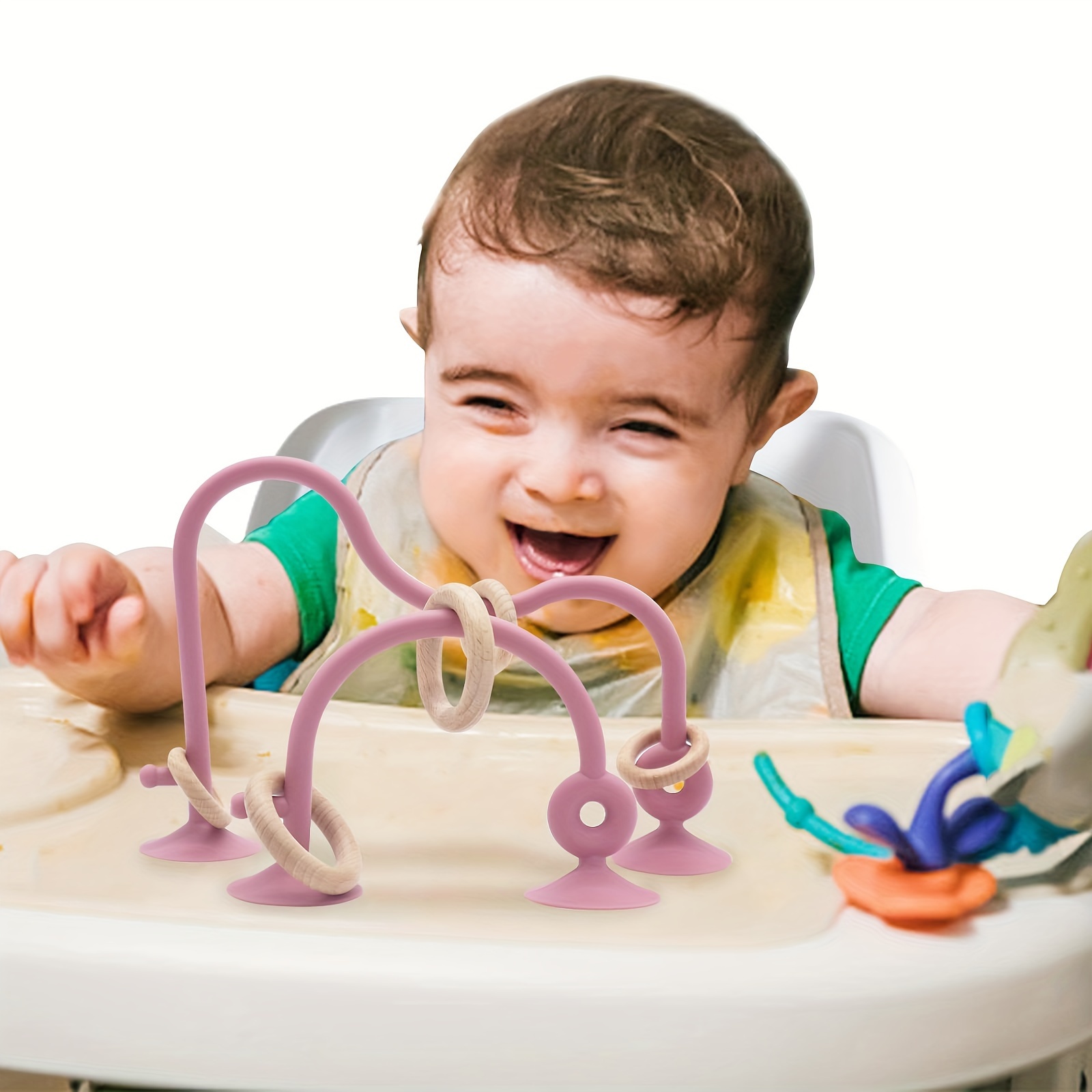 1pc Animal Sucker Toy, jouet à ventouse en forme d'antennes longues pour la  libération du stress, jeu interactif parent-enfant, cadeau pour enfants