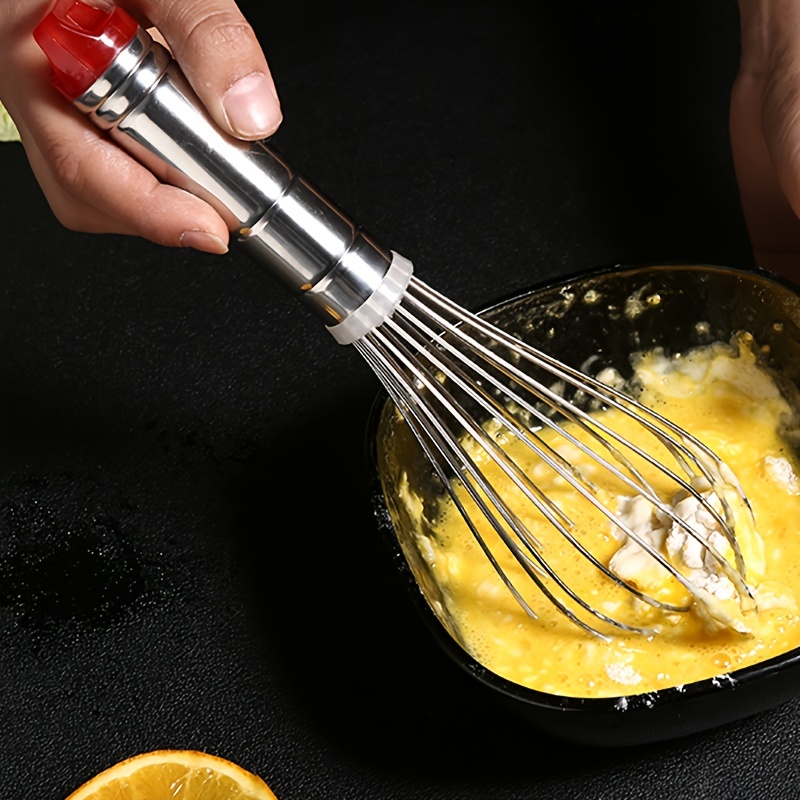 Golden Whisk Stainless Steel Egg Beater Blender Mixer - Temu