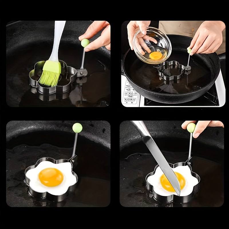 Cooking Tools Silicone Pancake Mold Egg Molds for Frying - China