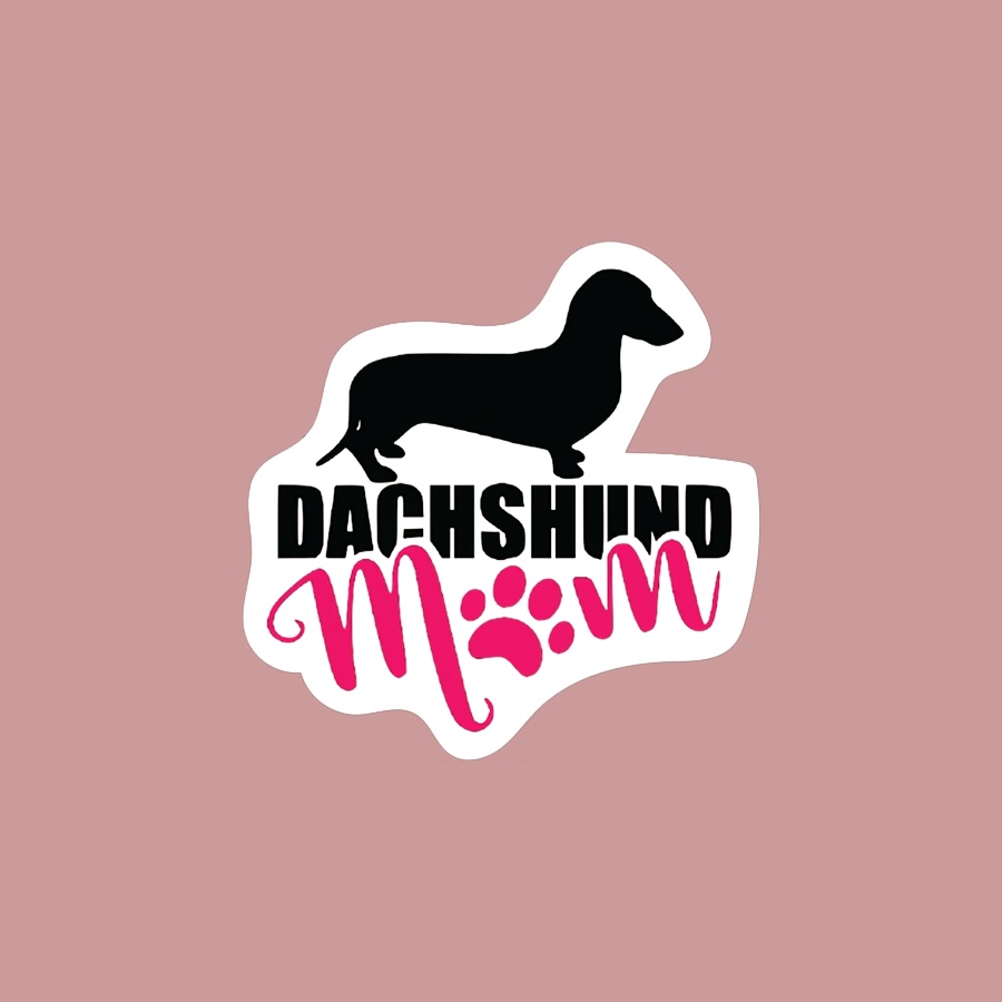 Dachshund store mom decal