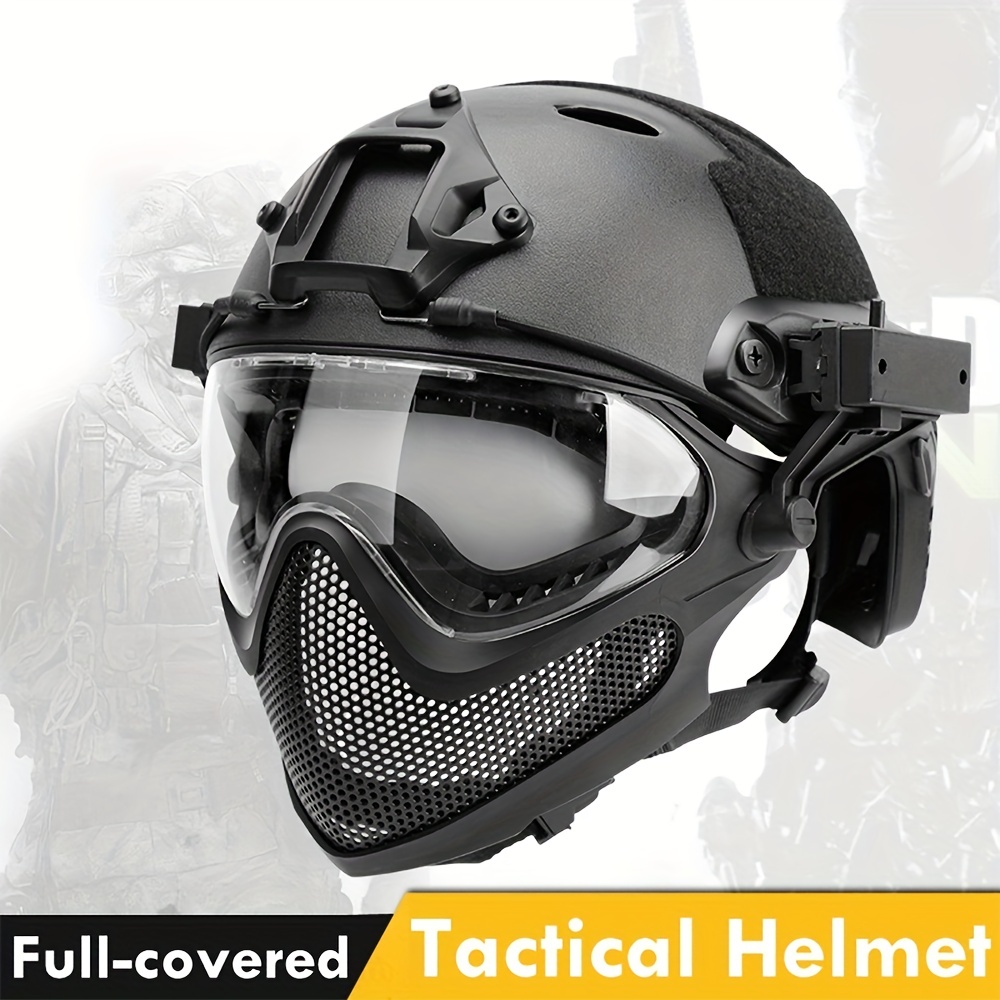 Full covered Protection Helmet Mask Outdoor Impact - Temu