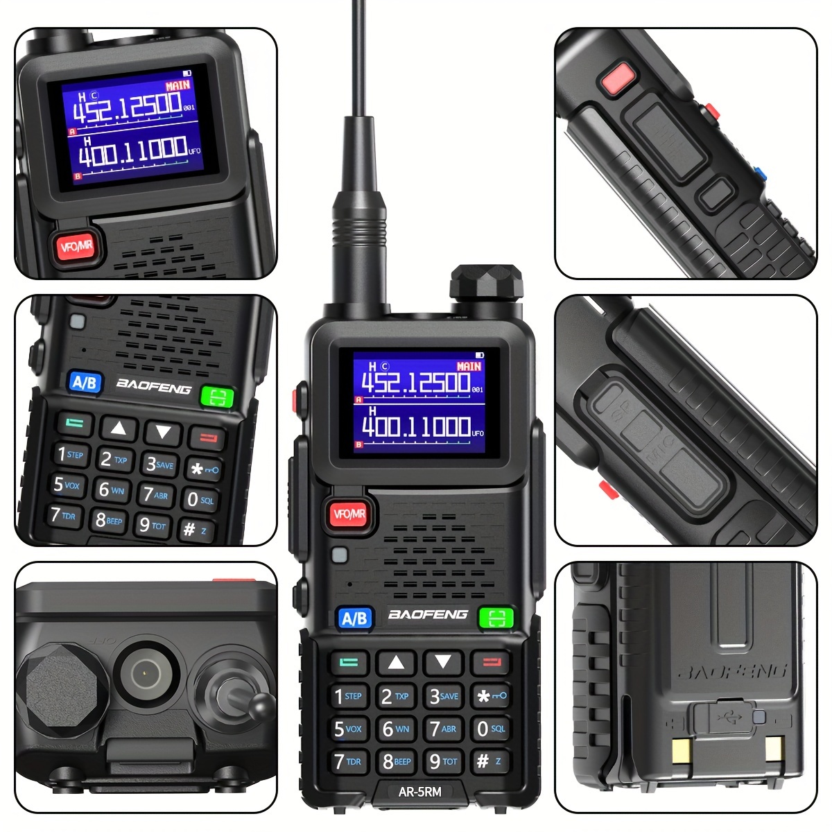 2023 New Baofeng Uv17 Pro Max Walkie Talkie Type c Port Fast - Temu