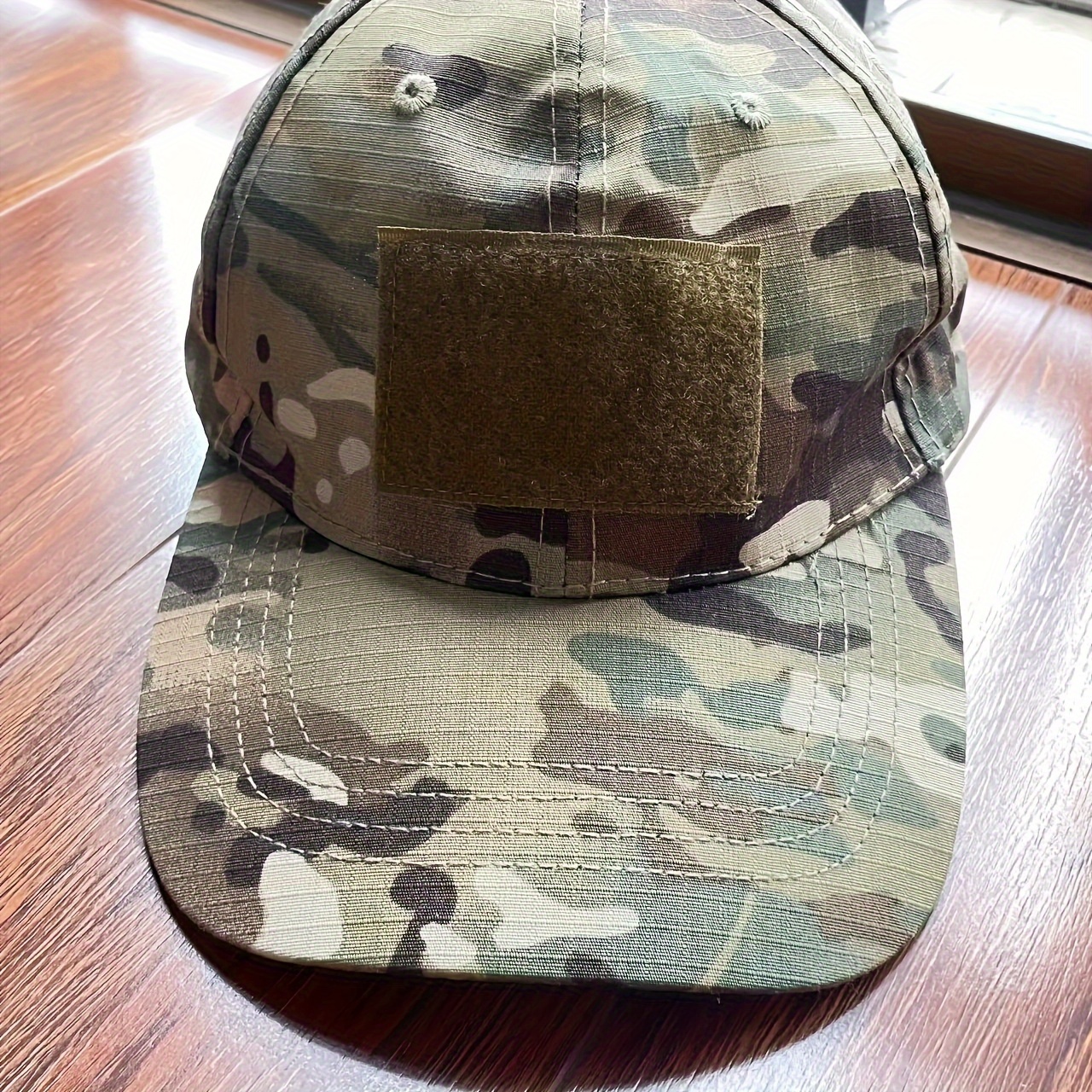 Outdoor Military Field Jungle Camouflage Baseball Cap, Bionic Leaf Sports  Hat, For Men And Women