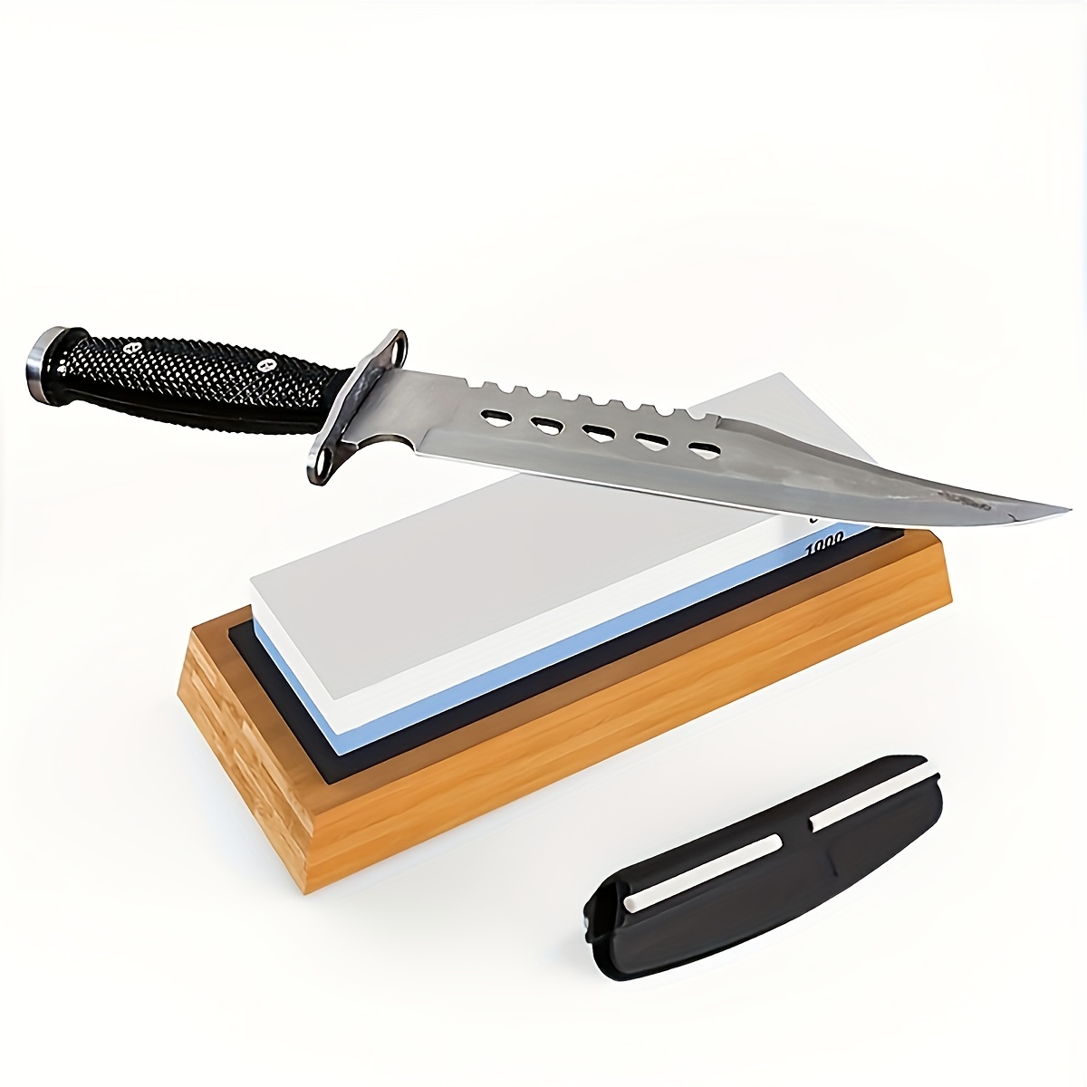 Saltnlight Knife Sharpening Stone, Dual Grit Whetstone 400/1000 Premium  Whetstone Knife Sharpener